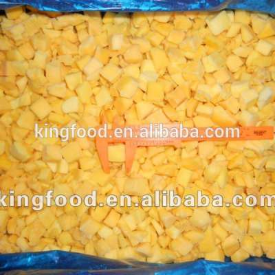 Newest crop frozen mango dice